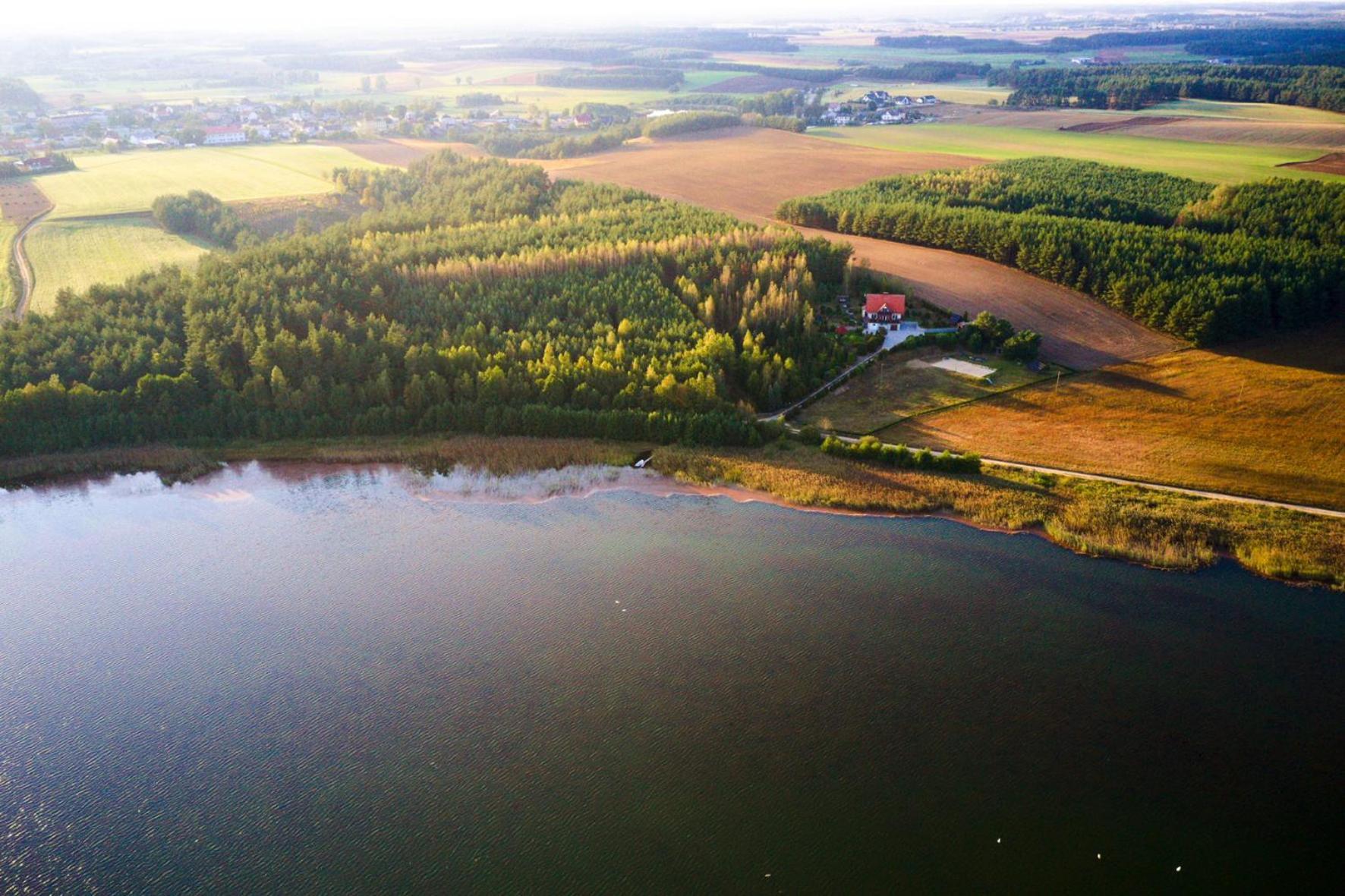 Dom Na Wzgorzu Z Widokiem Na Jezioro Z Balia I Sauna Lipnica  المظهر الخارجي الصورة